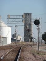 Looking South (Railroad East)